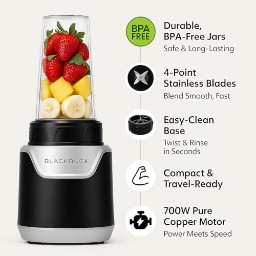 BLACKBUCK Nutri Blend 600W Mixer