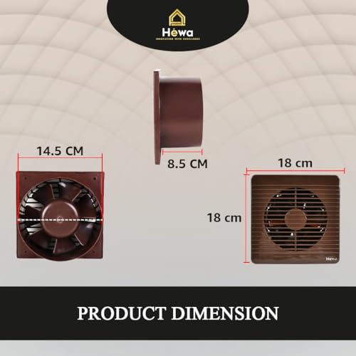 HEWA Onyx 6 inch 150mm