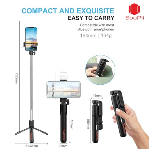 SooPii Selfie Stick Tripod