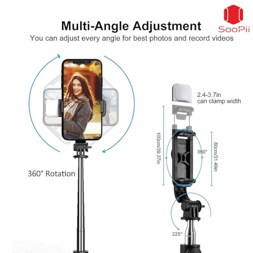 SooPii Selfie Stick Tripod