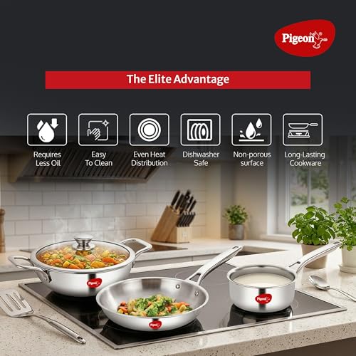Pigeon Elite Stainless Steel Triply