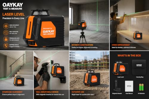 Pro-ll25 Laser Line Level Test