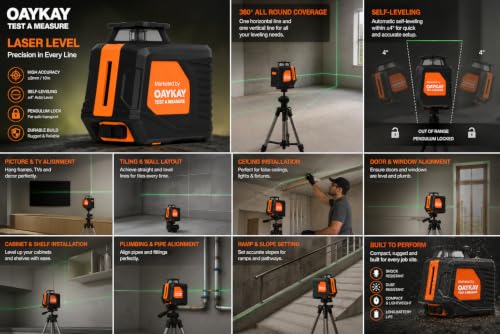 Pro-ll25 Laser Line Level Test