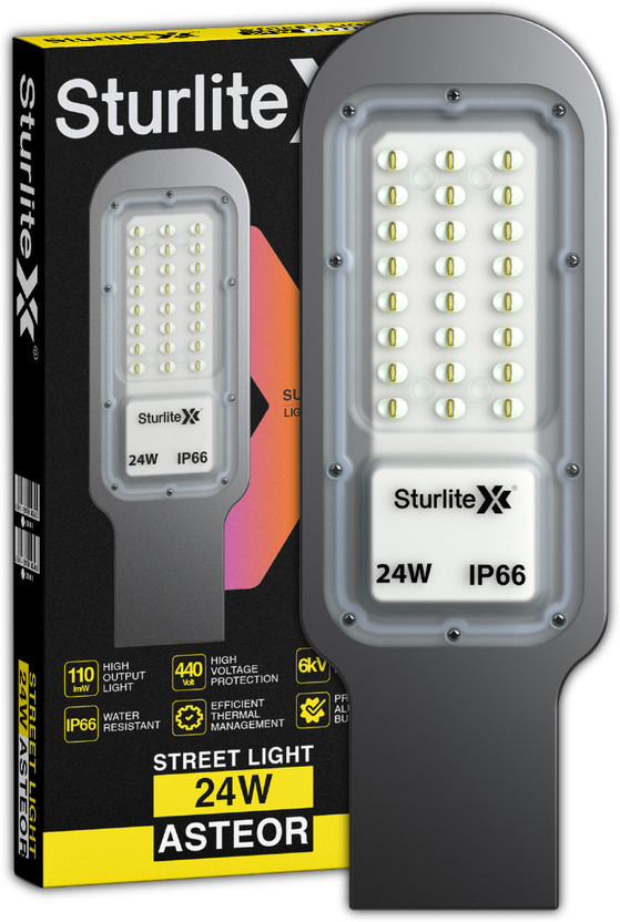 Sturlite Asteor 24W LED Street Light - (Pack of 1) (L-G-0060-24W)...more