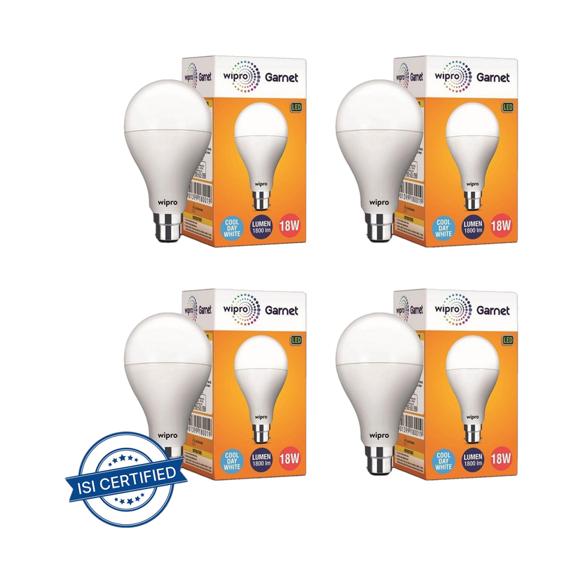 Sturlite 16 W Basic Standard B22 D LED Bulb (White, Pack of 4) - Image 6