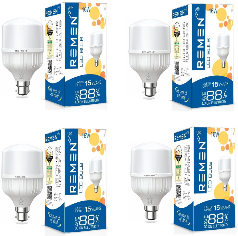 Sturlite 16 W Basic Standard B22 D LED Bulb (White, Pack of 4) - Image 7
