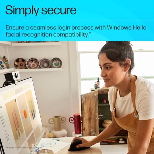 HP 620 FHD Webcam, Wired