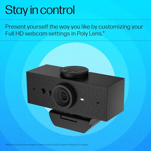 HP 620 FHD Webcam, Wired