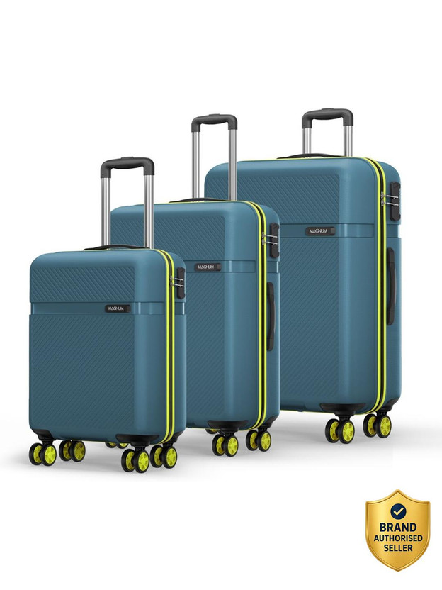 Magnum by Safari Hard Body Set of 3 Luggage 8 Wheels - Magnum Fur...more