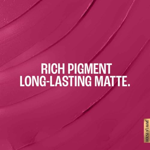 Lakme Forever Matte Lipstick, Waterproof