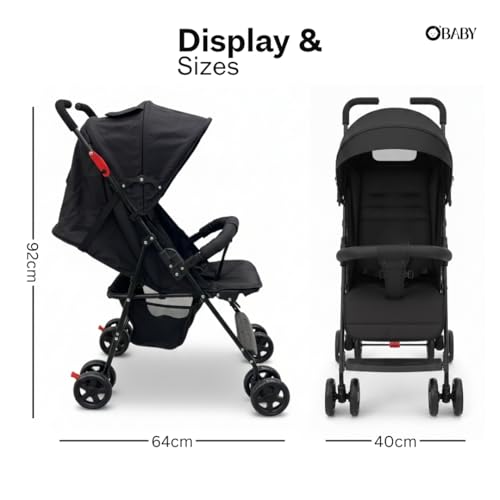 OBABY Stroller with Reclining Seat
