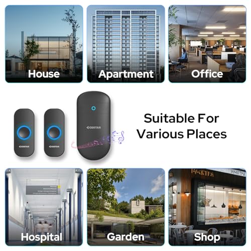 COSTAR Wireless Door Bell Kits