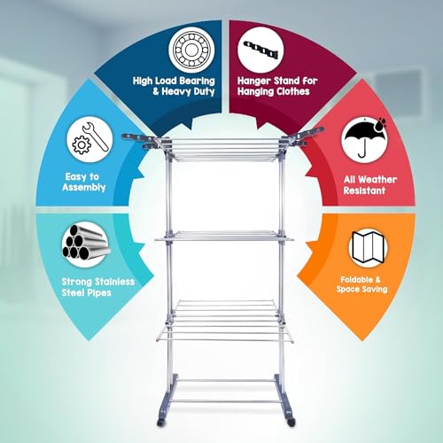 LiMETRO STEEL Clothes Drying Stand