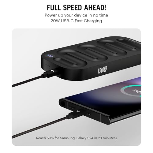 DailyObjects Loop Universal Aluminium Power