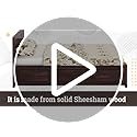 STRATA FURNITURE Sheesham Wood Queen