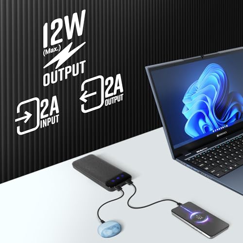 ZEBRONICS MB10000S4 Power Bank, 10000