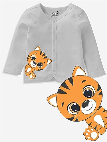 minicult Cotton Unisex Front Open