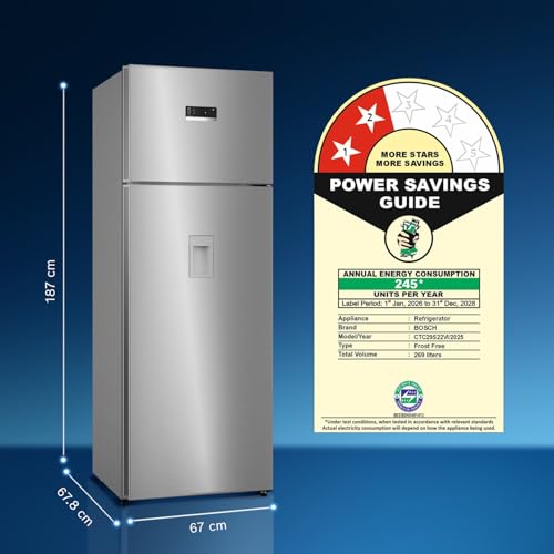 Bosch 368L, 2 Star, Frost