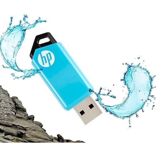 HP USB 2.0 Flash Drive 128GB v150w-Blue - Image 3