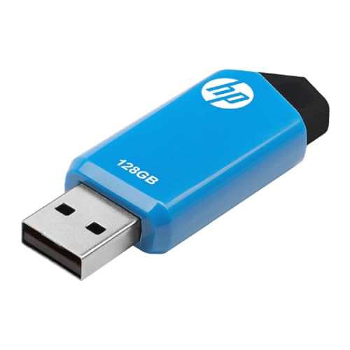 HP USB 2.0 Flash Drive 128GB v150w-Blue - Image 4