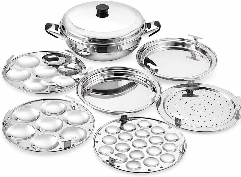 Greenchef Vesta Induction Idli Maker (4 Plates , 16 Idlis ) - Image 8