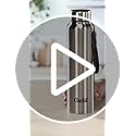 Clazkit Water Bottle Stainless Steel