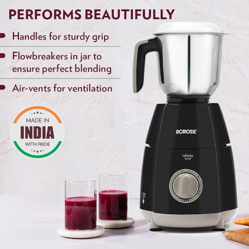 Borosil 750W Infinity Mixer Grinder
