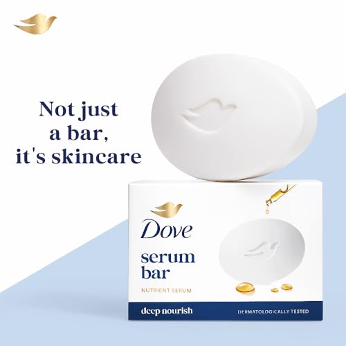 Dove Serum Bar | with Nutrient Serum | Deep Nourish | 375g (125g x 3) - Image 3