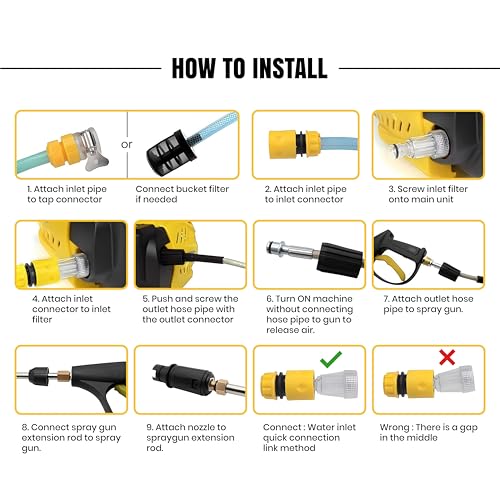 IBELL YO2800 High Pressure Washer