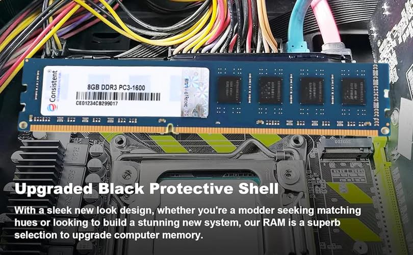 Consistent 8GB DDR3 1600MHz Desktop