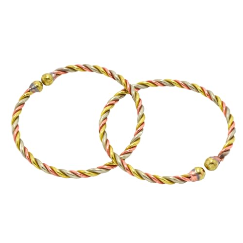 Adjustable Panchdhatu Kada for Baby Boys Girls Kids Anklet Bracelet