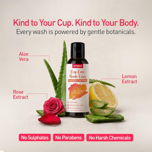 Sirona Natural Menstrual Cup Wash