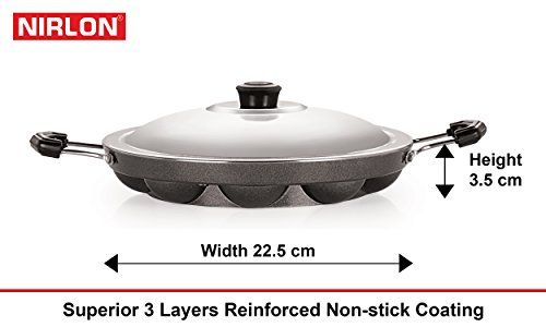 Nirlon Rust Free Non-Stick Cookware Gift Set Withsteel Lid - Image 4
