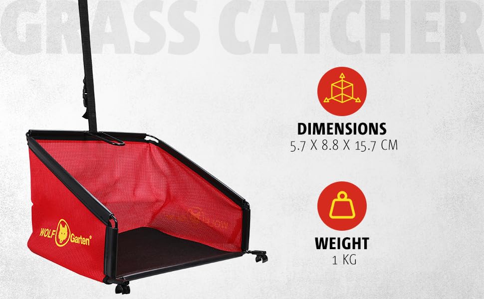 Wolf-Garten 196-655-650 Grass Catcher, 20L