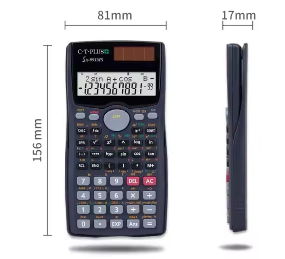 Sx-991MS Scientific Calculator, 401 Functions