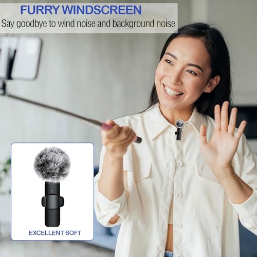 Mini Wireless Furry Windscreen &