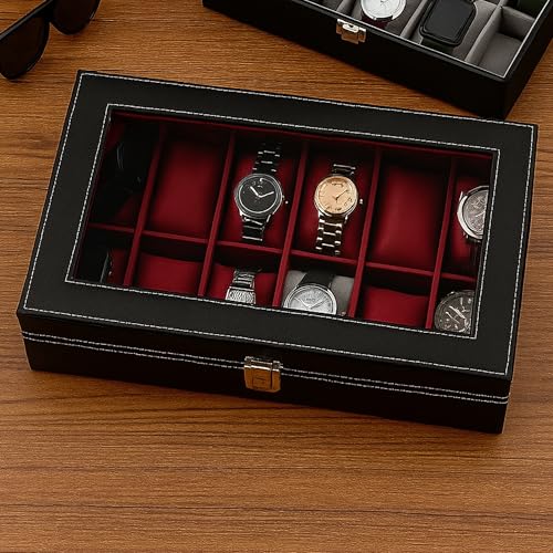 ZENWOOD 12-Slot Watch Box –