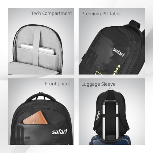 Safari 38L Printed Laptop Backpack