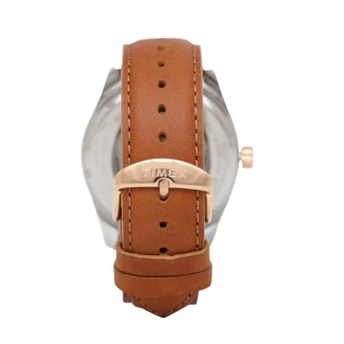 TIMEX Round 44mm Black Dial Automatic Men Watch - TWEG17503 - Image 5