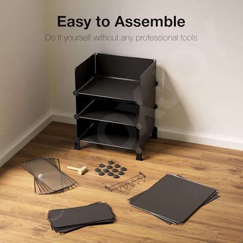 BOXJOY 5 Shelf Shoe Rack