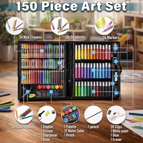 WISHKEY 150 Pieces Colour Set