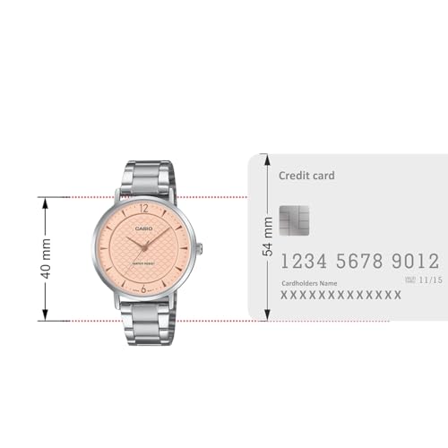 Casio Enticer Ladies LTP-VT04D-4ADF Analog Pink Dial Women (A2430) - Image 6