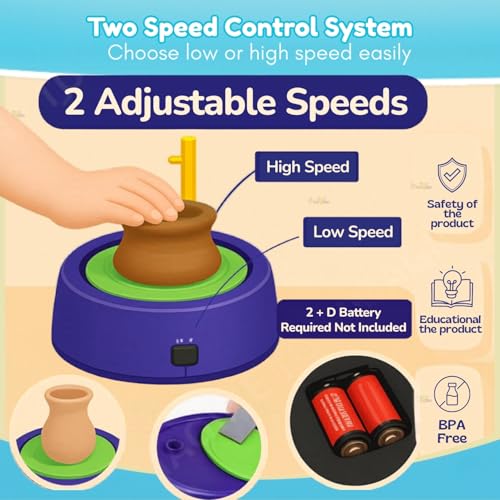 Toy Imagine Kids Pottery Wheel