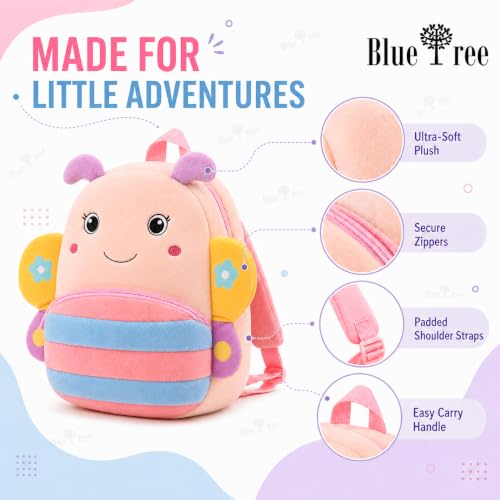 blue tree Cute Kids Backpack