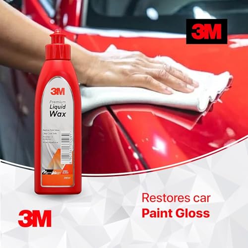 3M Premium Liquid Wax, Restores