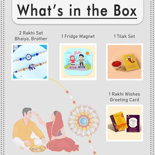 CraftVatika Designer Rakhi for Brother