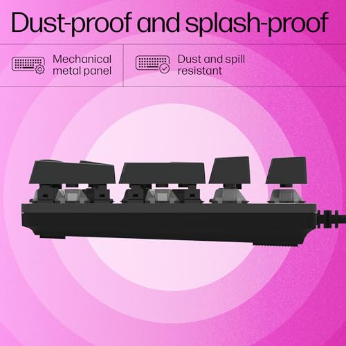 HP GK400F Mechanical Gaming Keyboard,dust