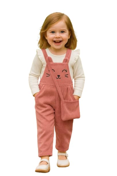 Ninas Baby Girls Solid Cotton