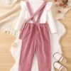 Ninas Baby Girls Solid Cotton