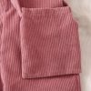 Ninas Baby Girls Solid Cotton